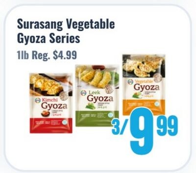 Surasang Vegetable Gyoza Series