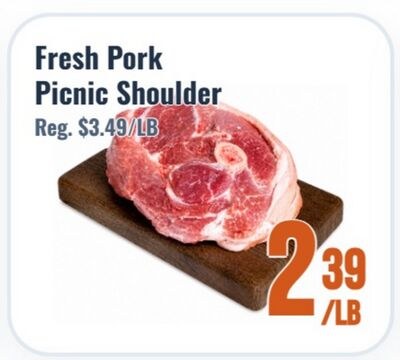 Fresh Pork Picnic Shoulder