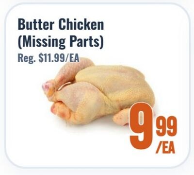 Butter Chicken (Missing Parts)