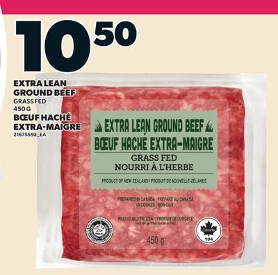 BŒUF HACHÉ EXTRA-MAIGRE, 450 G
