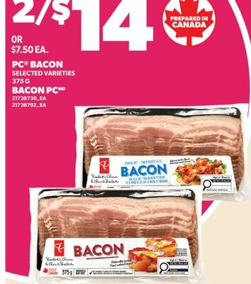 BACON PC, 375 - 500 G