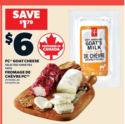 FROMAGE DE CHÈVRE PC, 140 G