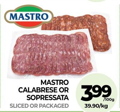 MASTRO CALABRESE OR SOPRESSATA