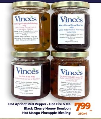VINCÈS HOT APRICOT RED PEPPER • HOT FIRE & ICE …