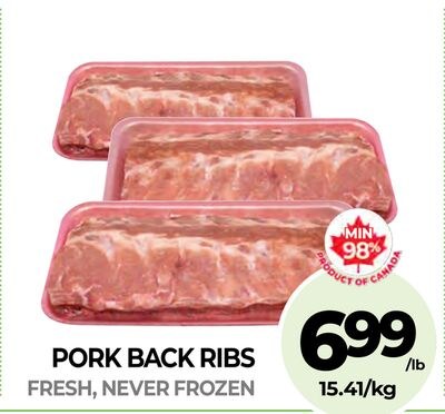 PORK BACK RIBS