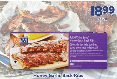 HONEY GARLIC BACK RIBS