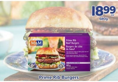 PRIME RIB BURGERS