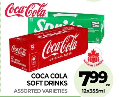 COCA COLA SOFT DRINKS