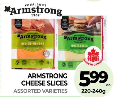 ARMSTRONG CHEESE SLICES