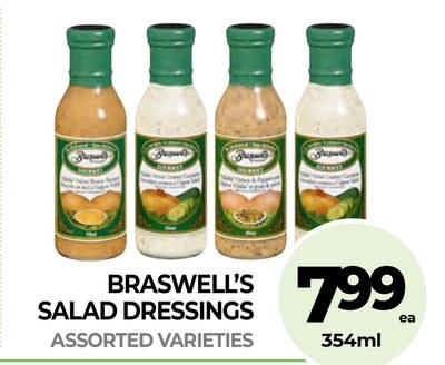 BRASWELL'S SALAD DRESSINGS