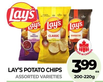 LAY'S POTATO CHIPS