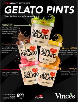 LOVE ARTISANAL GELATO