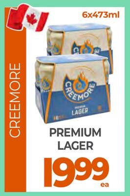 CREEMORE PREMIUM LAGER