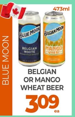 BELGIAN OR MANGO WHEAT BEER