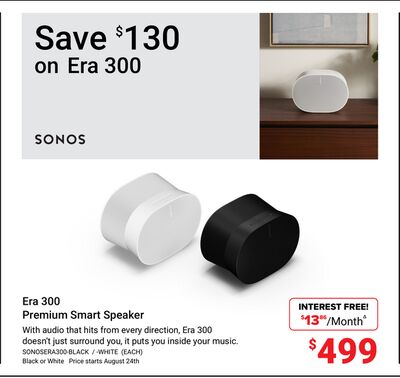 Era 300 Premium Smart Speaker Sonos