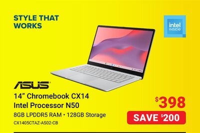 ASUS 14" Chromebook CX14