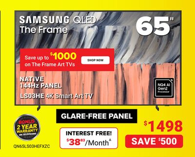 SAMSUNG QLED The Frame