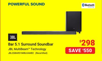 JBL Bar 5.1 Surround Soundbar