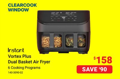 Instant Vortex Plus Dual Basket Air Fryer
