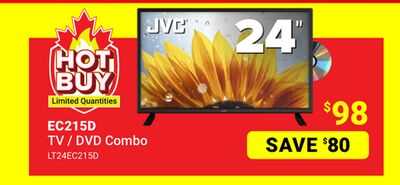 JVC EC215D TV / DVD Combo