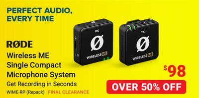 RØDE Wireless ME Single Compact Microphone Syst…