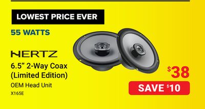 HERTZ 6.5" 2-Way Coax (Limited Edition)