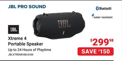 Xtreme 4 Portable Speaker