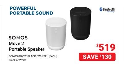 SONOS Move 2 Portable Speaker