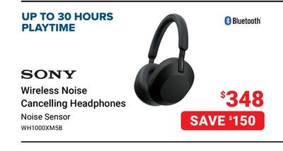 SONY Wireless Noise Cancelling Headphones