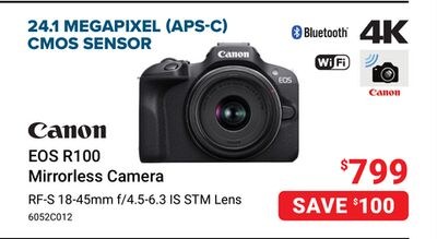 Canon EOS R100 Mirrorless Camera