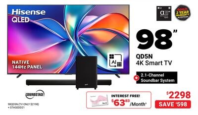 98" QD5N 4K Smart TV