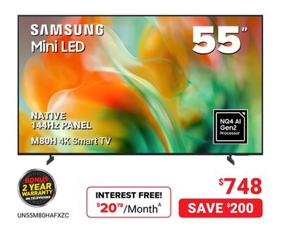 Samsung Mini LED 55"