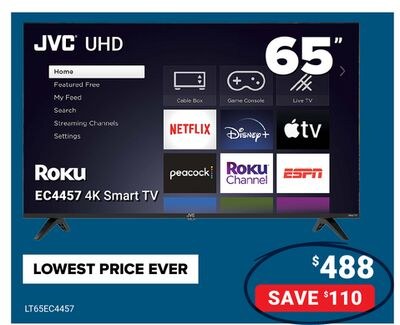 JVC UHD EC4457 4K Smart TV