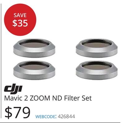 Mavic 2 ZOOM ND Filter Set