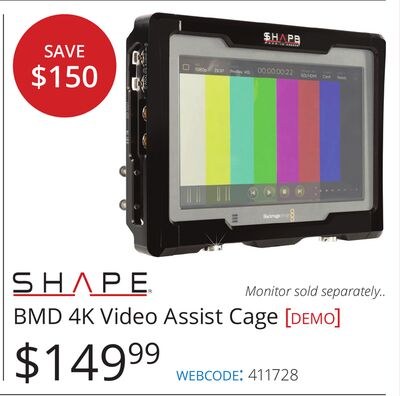 BMD 4K Video Assist Cage