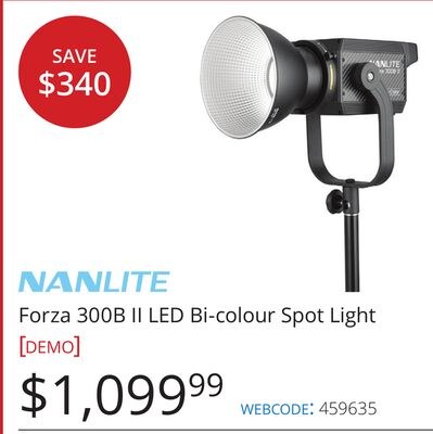 Forza 300B II LED Bi-colour Spot Light