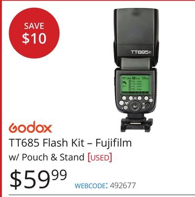 Godox TT685 Flash Kit - Fujifilm