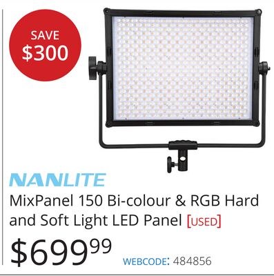 NANLITE MixPanel 150 Bi-colour & RGB Hard and S…