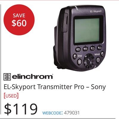 EL-Skyport Transmitter Pro – Sony