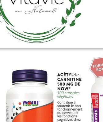 Acetyl-L-Carnitine NOW