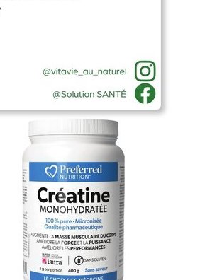 Créatine Monohydratée de Preferred Nutrition