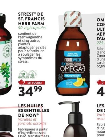 Oméga 3 5X Concentration Ultime AEP Élève d'Aqu…