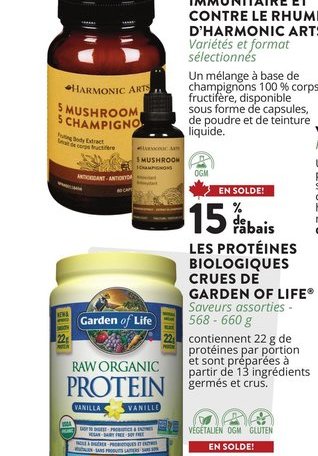 Produits de Soutien Contre le Rhume d'Harmonic …