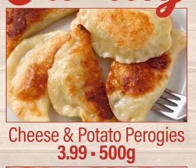 Cheese & Potato Perogies
