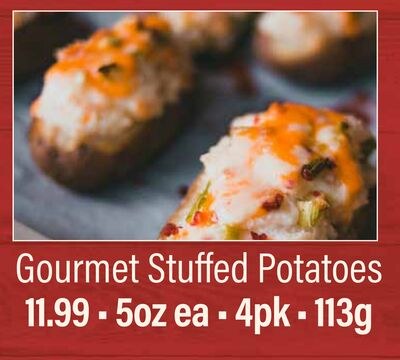 Gourmet Stuffed Potatoes