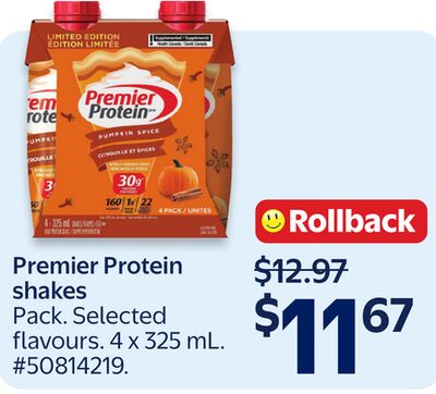 Premier Protein shakes