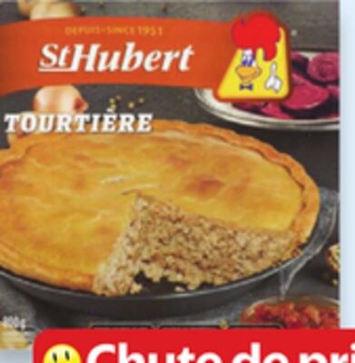 Pâté au poulet ou tourtière St-Hubert