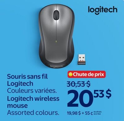 Souris sans fil Logitech