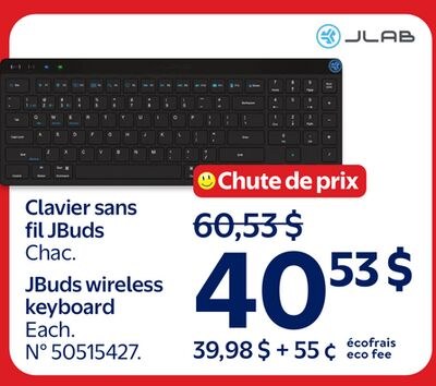 Clavier sans fil JBuds JLab