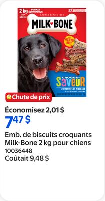 Emb. de biscuits croquants Milk-Bone 2 kg pour …